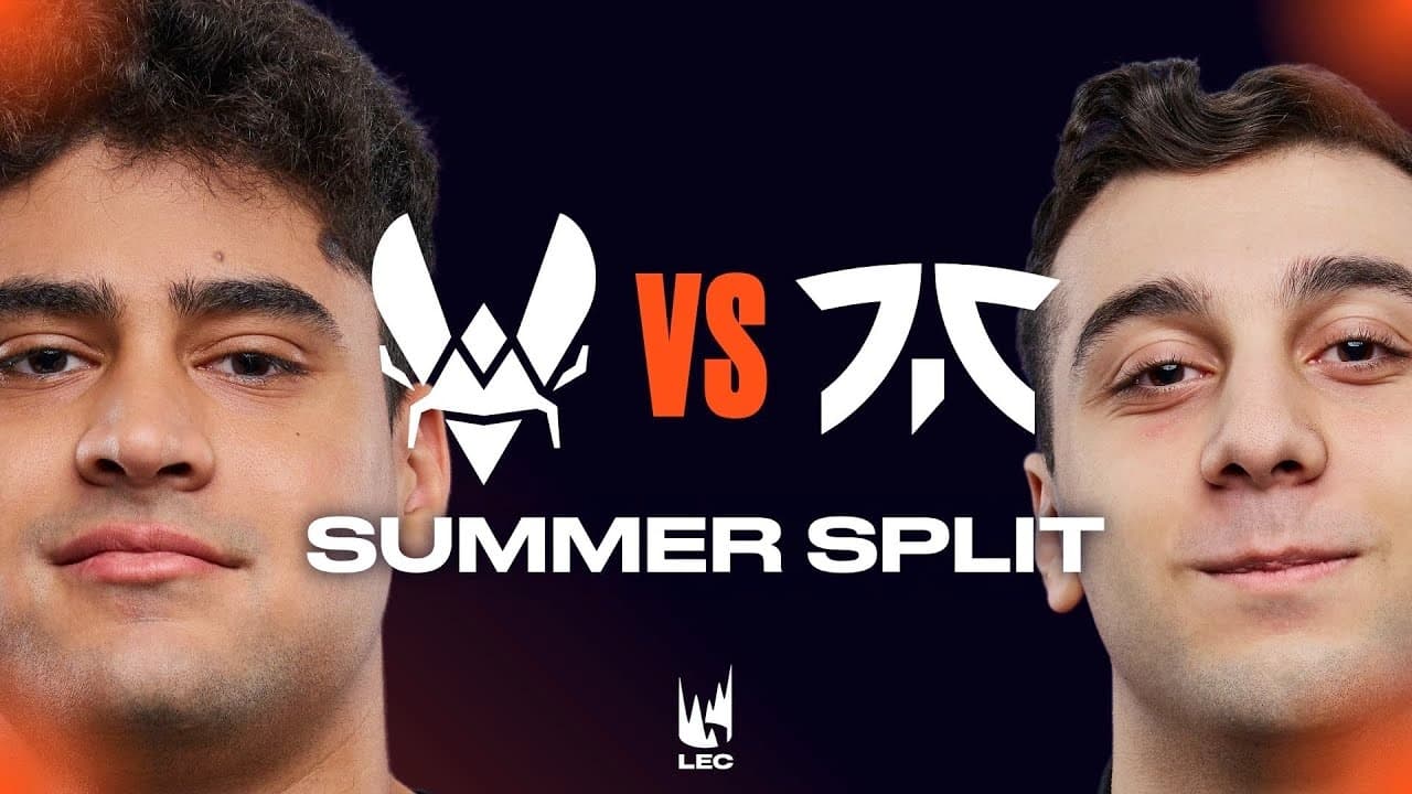 Team Vitality reverse sweep Fnatic 2-1 in LEC 2026 Summer